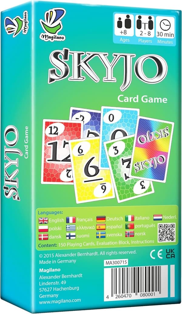 SKYJO Card Game for Family Fun