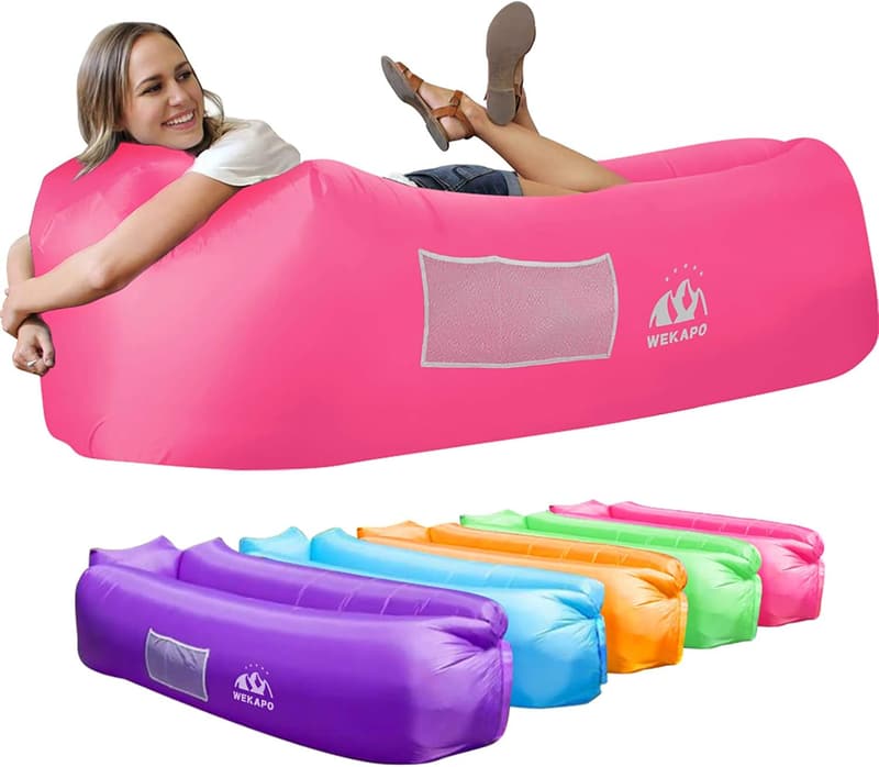 Portable Inflatable Lounger Sofa - Waterproof Air Hammock
