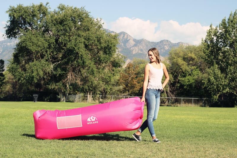 Portable Inflatable Lounger Sofa - Waterproof Air Hammock