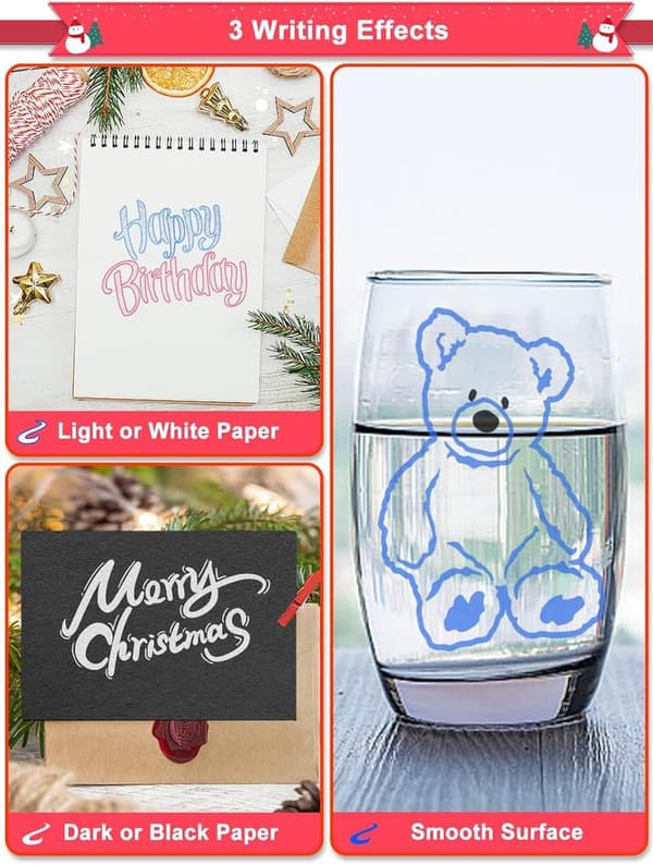 Trendy Glitter Gel Pens Set for Tween Girls' Birthdays