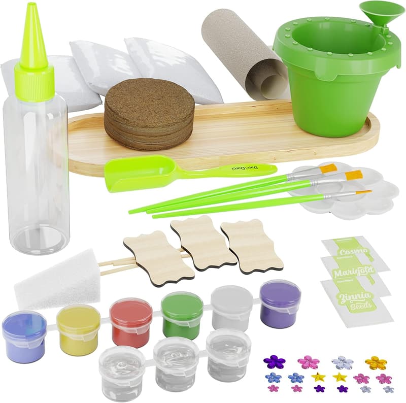 DIY Casting & Gardening Kit for Ages 8-14 - Fun Birthday Gift
