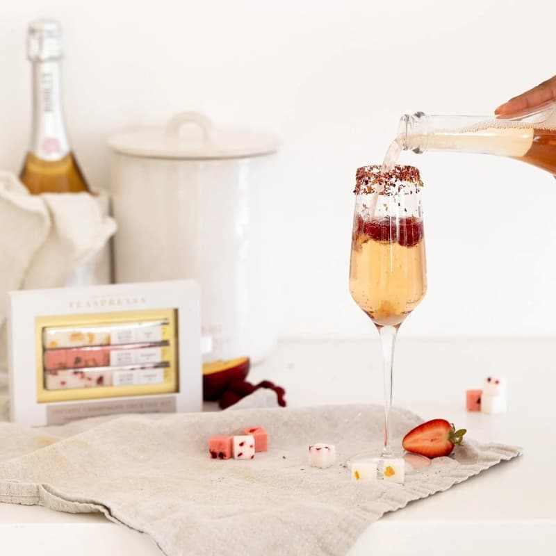 Brunch Mimosa Bar Kit - Peach, Strawberry & Raspberry Flavors