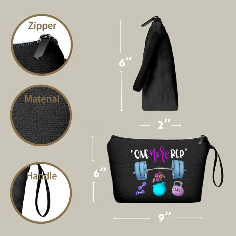 Fitness Makeup Bag for Women – Ideal Gift for Friends