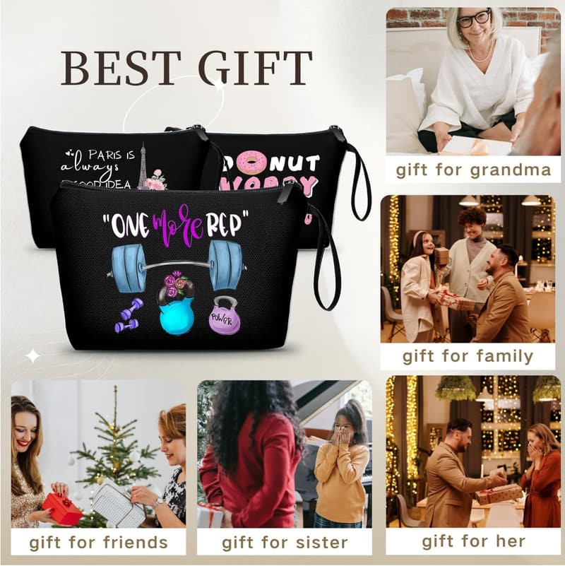 Fitness Makeup Bag for Women – Ideal Gift for Friends