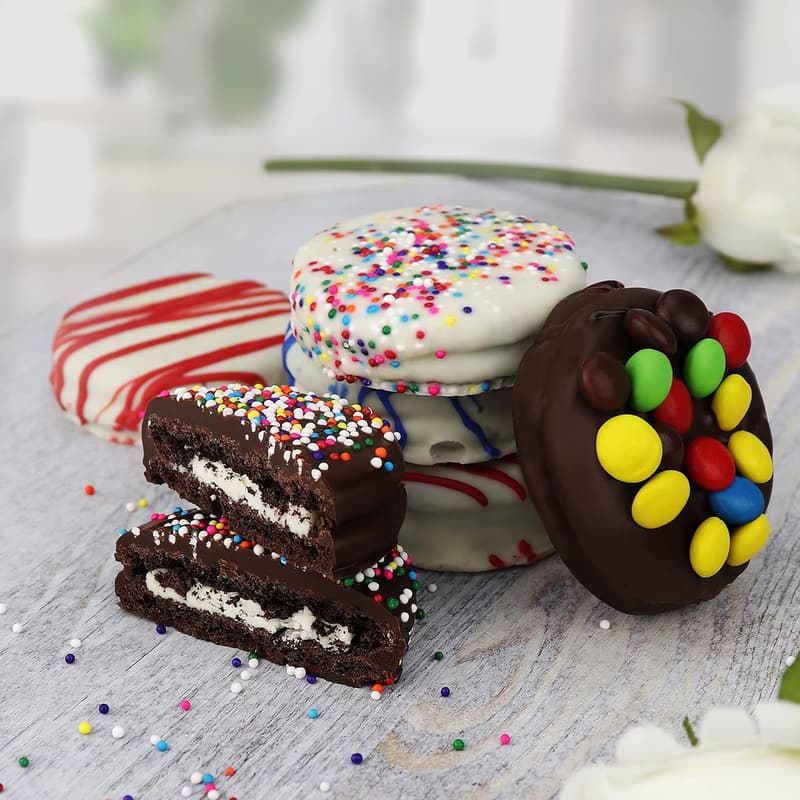 Gourmet Chocolate Birthday Cookies Gift Basket for All