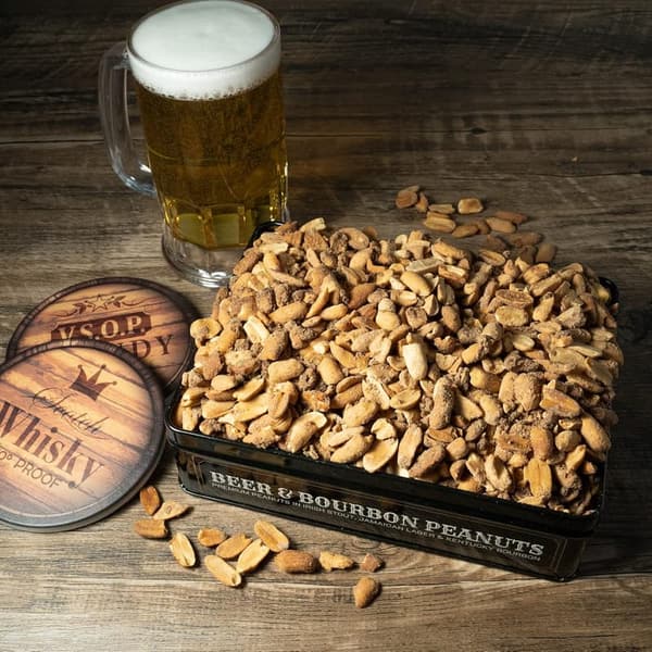 Unique Flavored Peanuts Gift Basket for Men - Birthday Snack