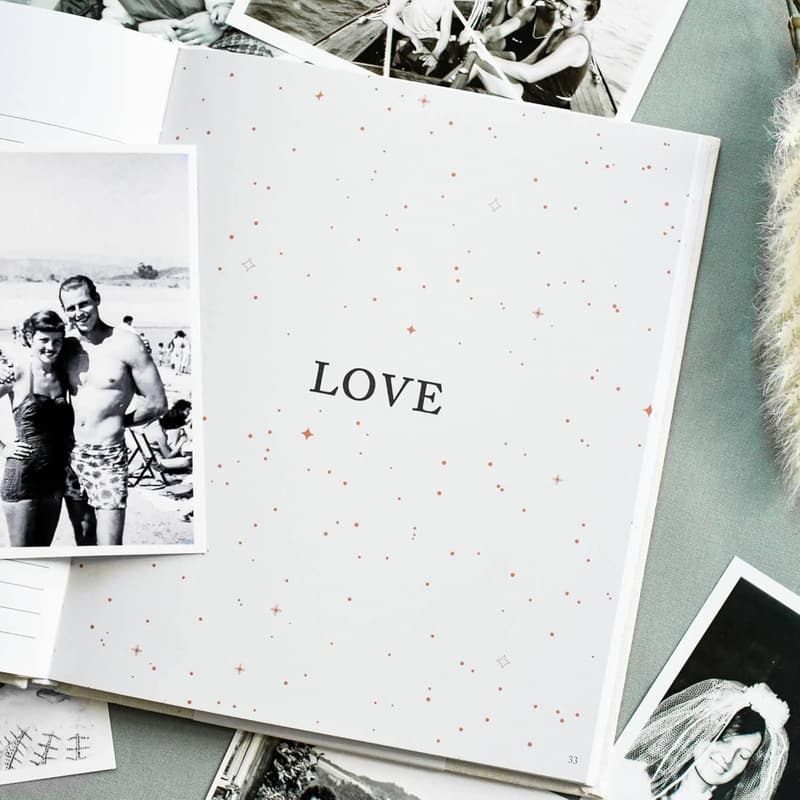 Grandparents Legacy Journal - Ivory Keepsake Book (85 Pages)