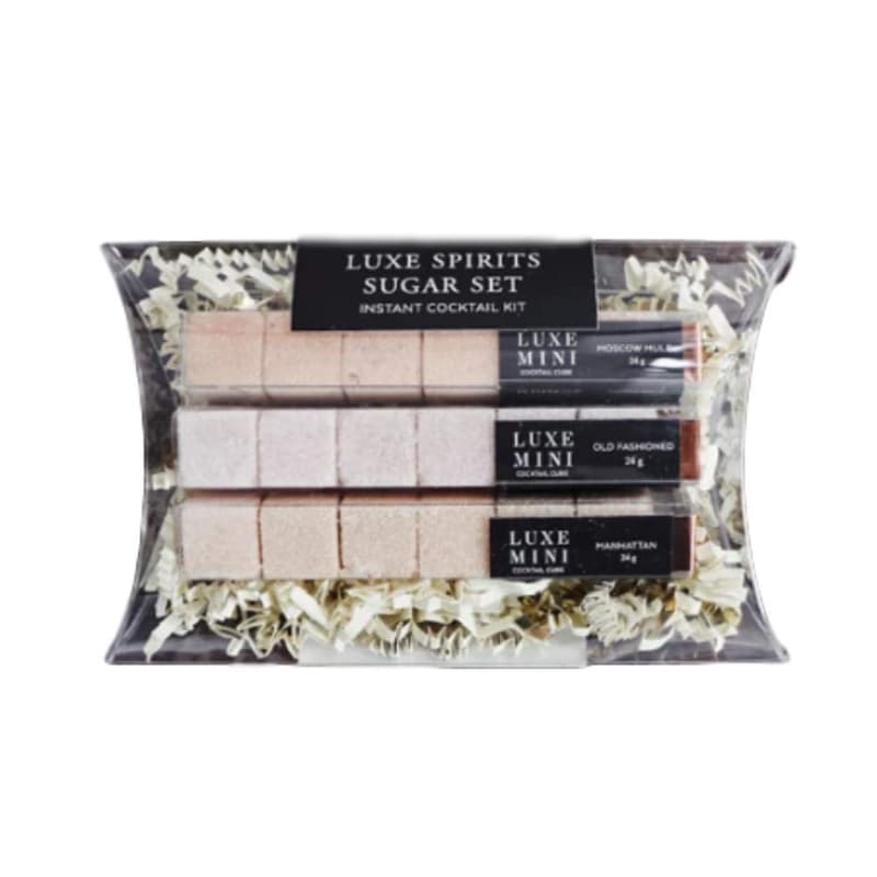 Classic Cocktail Kit with Luxe Spirits Sugar Cubes