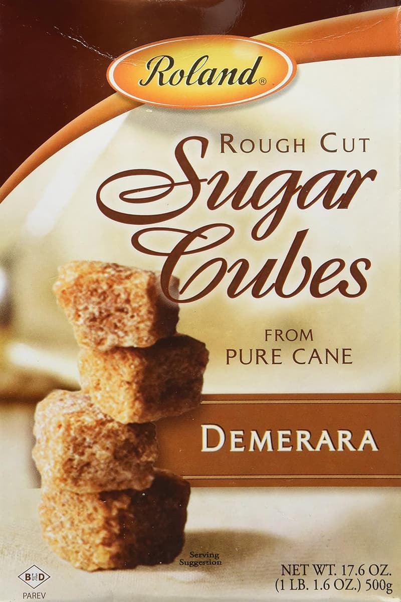 Roland Demerara Sugar Cubes - 17.6 oz Pack