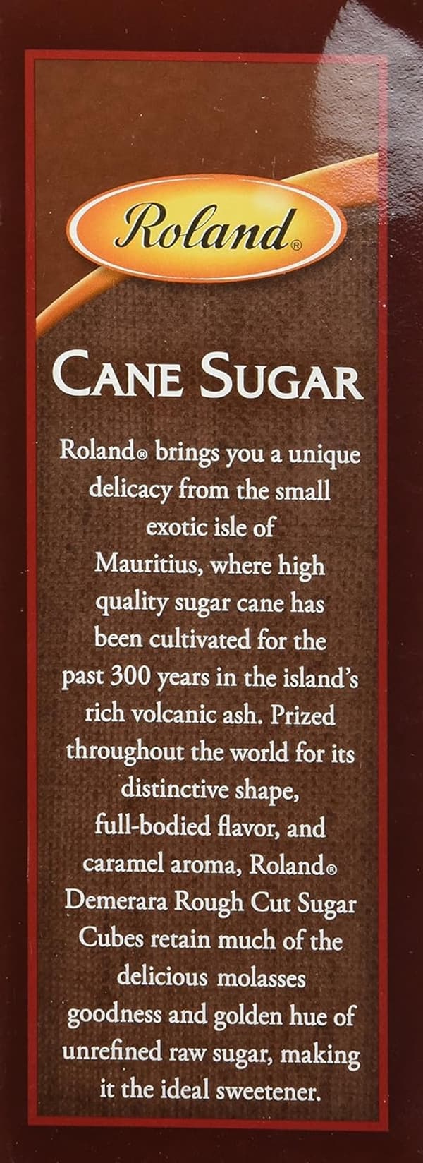 Roland Demerara Sugar Cubes - 17.6 oz Pack