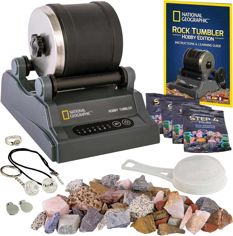 National Geographic Rock Tumbler Kit – STEM Geology for All