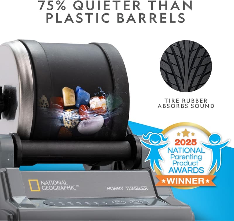 National Geographic Rock Tumbler Kit – STEM Geology for All