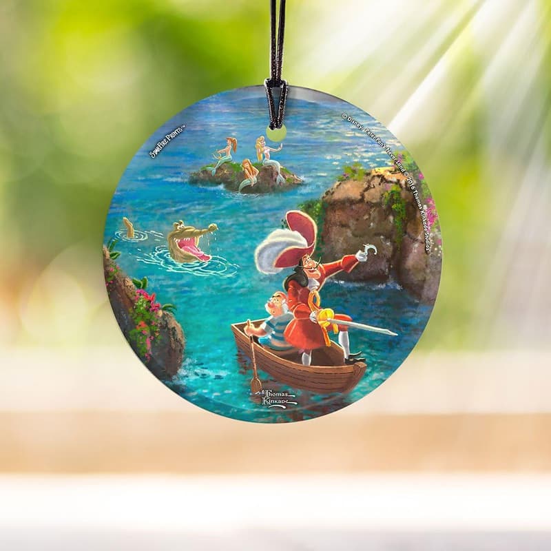 Peter Pan Captain Hook & Smee Starfire Glass Print Accessory