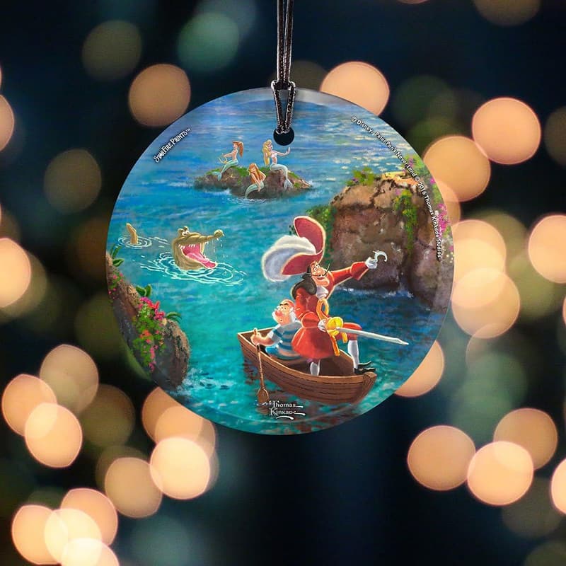 Peter Pan Captain Hook & Smee Starfire Glass Print Accessory