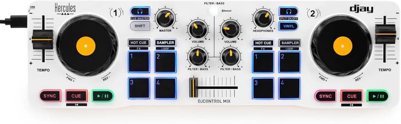 Smartphone DJ Controller - Hercules DJControl Mix