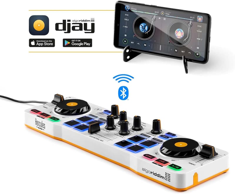 Smartphone DJ Controller - Hercules DJControl Mix