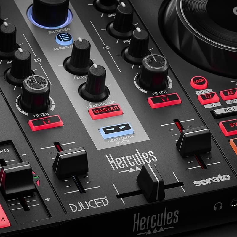 DJ Controller Hercules Inpulse 200 MK2 for Serato DJ Lite