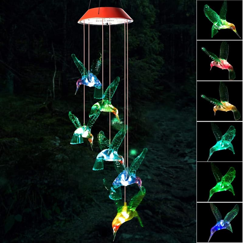 Butterfly Wind Chimes for Garden Decor and Gifts for Women