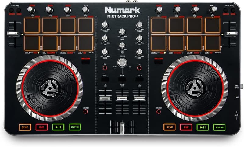 Numark Mixtrack Pro II DJ Controller with Audio Interface