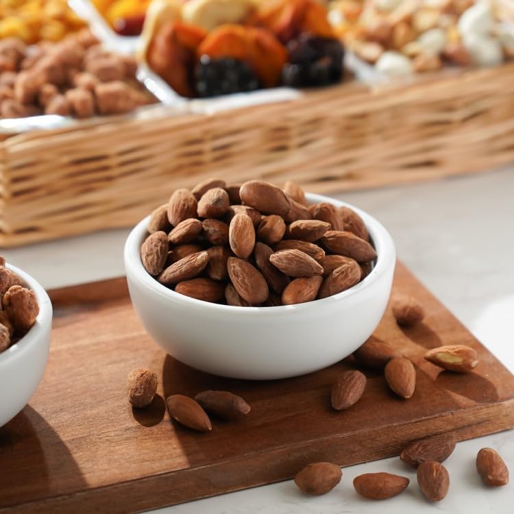 Sympathy Gift Basket with Gourmet Fruit & Nuts for Men & Women
