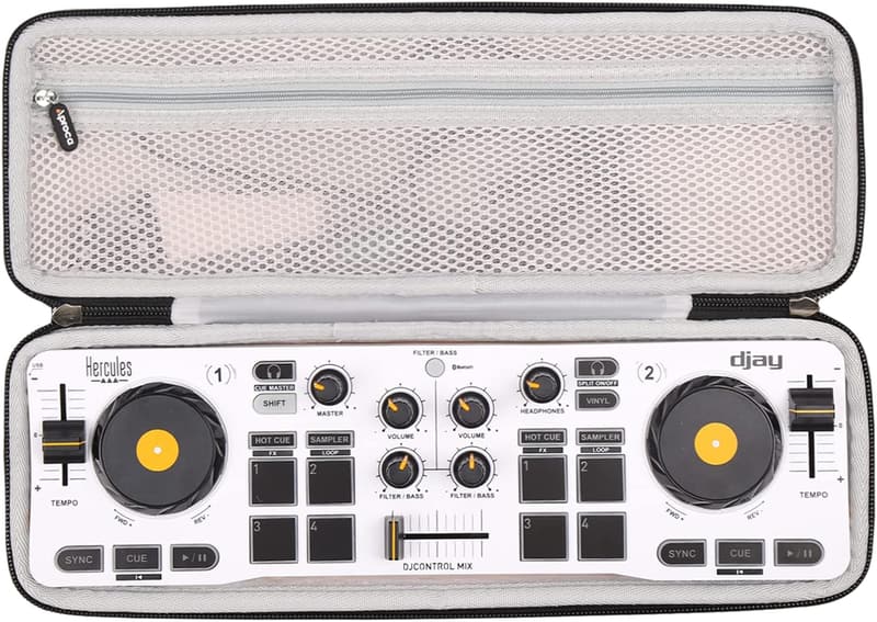 Aproca Hard Travel Case for Hercules DJControl Mix Controller