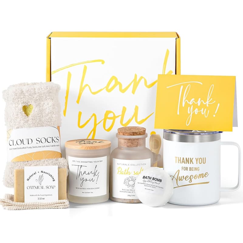 Employee Appreciation Spa Gift Basket Set for Women