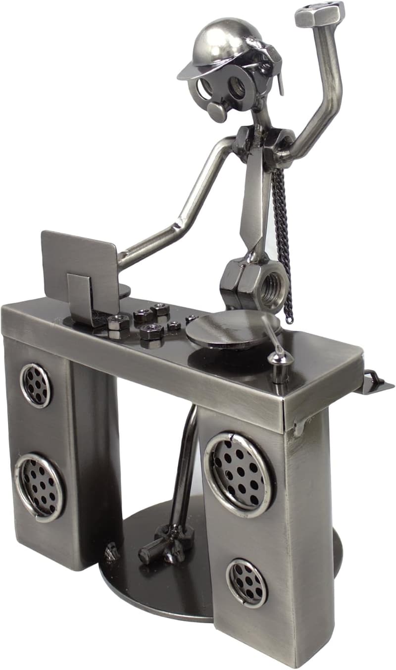 Steampunk DJ Tabletop Figurine - 6