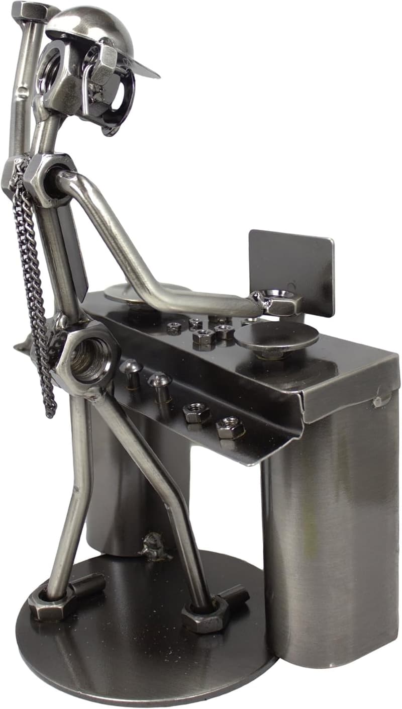 Steampunk DJ Tabletop Figurine - 6