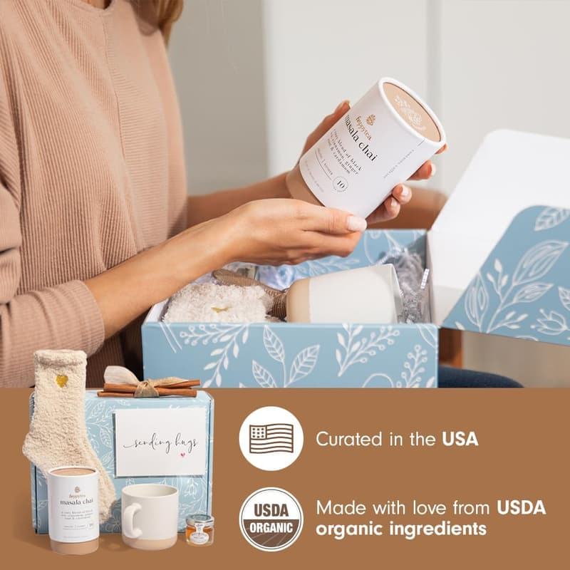 Thank You Spa Gift Basket for Women - Cozy Self-Care Set