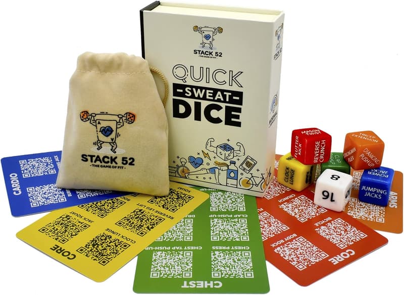 Bodyweight Workout Dice Game - No Equipment Needed