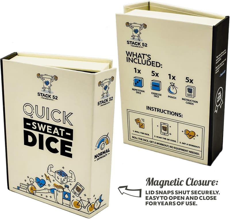 Bodyweight Workout Dice Game - No Equipment Needed