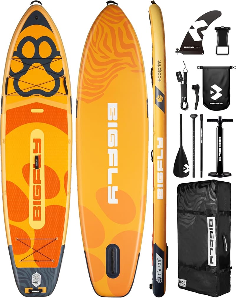 Ultra-Stable Inflatable Paddle Board for Family Fun