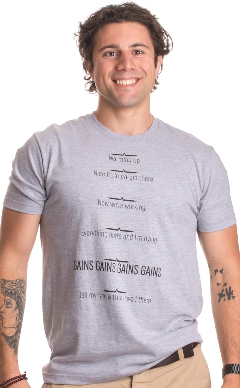 Funny Weightlifting Fitness T-Shirt for Workouts