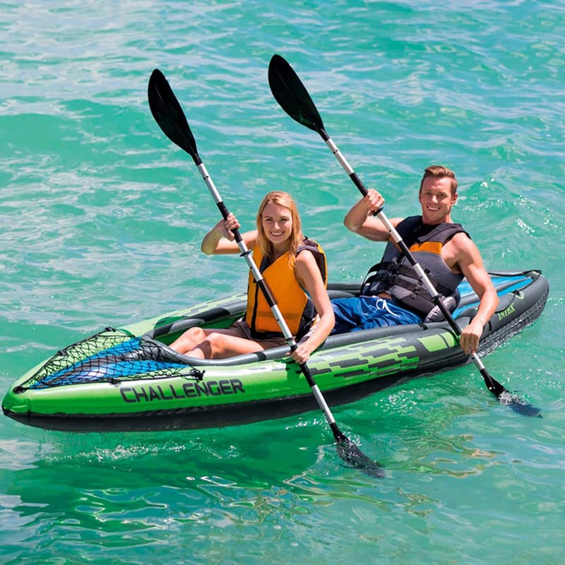 INTEX Challenger Inflatable Kayak with Paddles & Pump