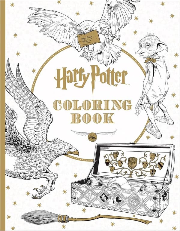 Harry Potter Mythical Creatures Coloring Book