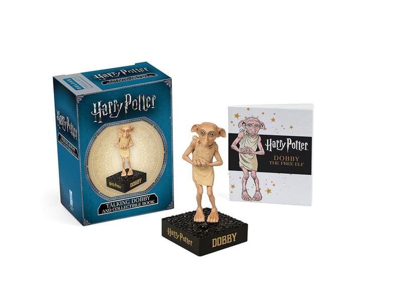 Harry Potter Dobby Talking Figure with Collectible Book