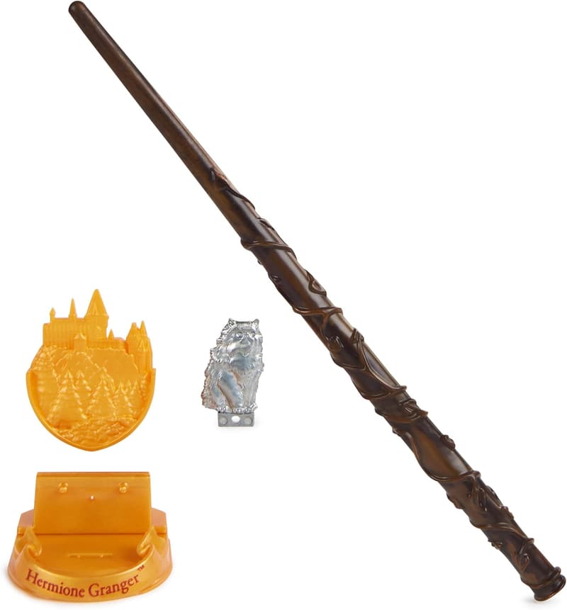 Magical Creatures Series: Hermione Granger Collector Wand with Stand