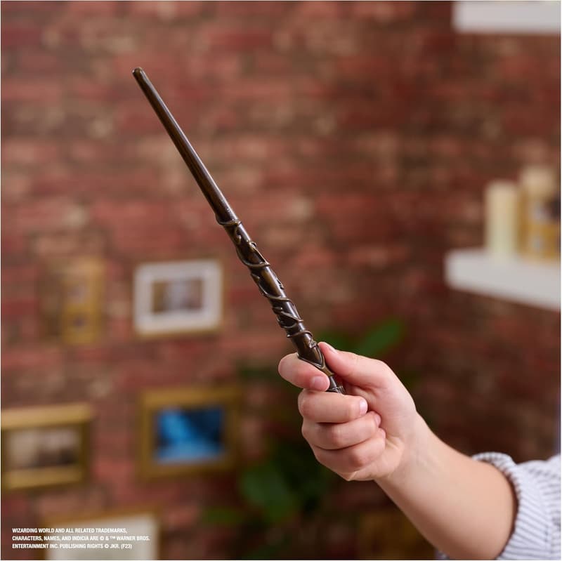 Magical Creatures Series: Hermione Granger Collector Wand with Stand