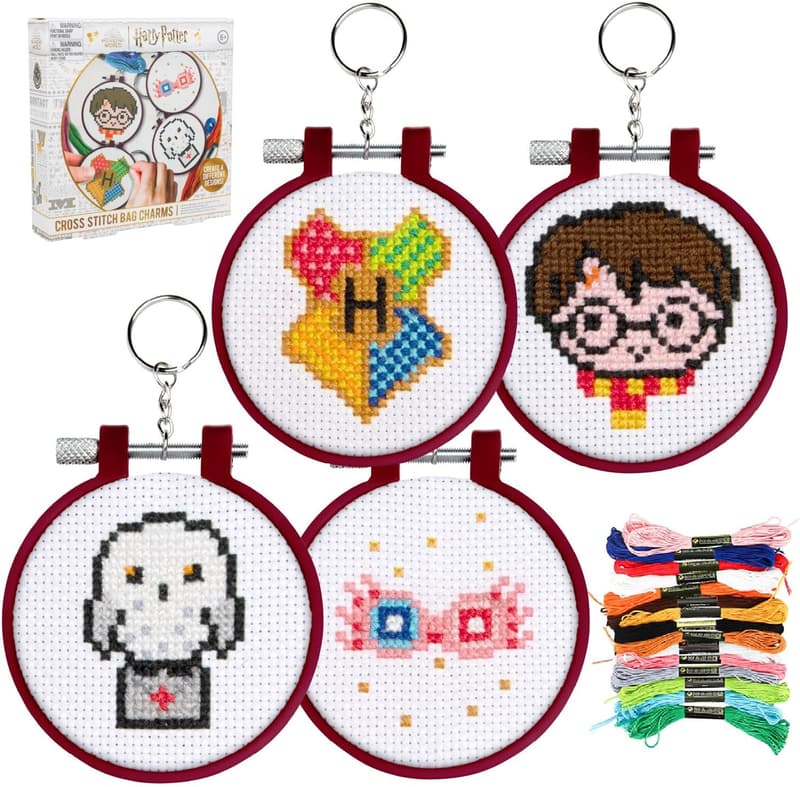 Harry Potter Cross Stitch Kit - Easy Craft for Beginners