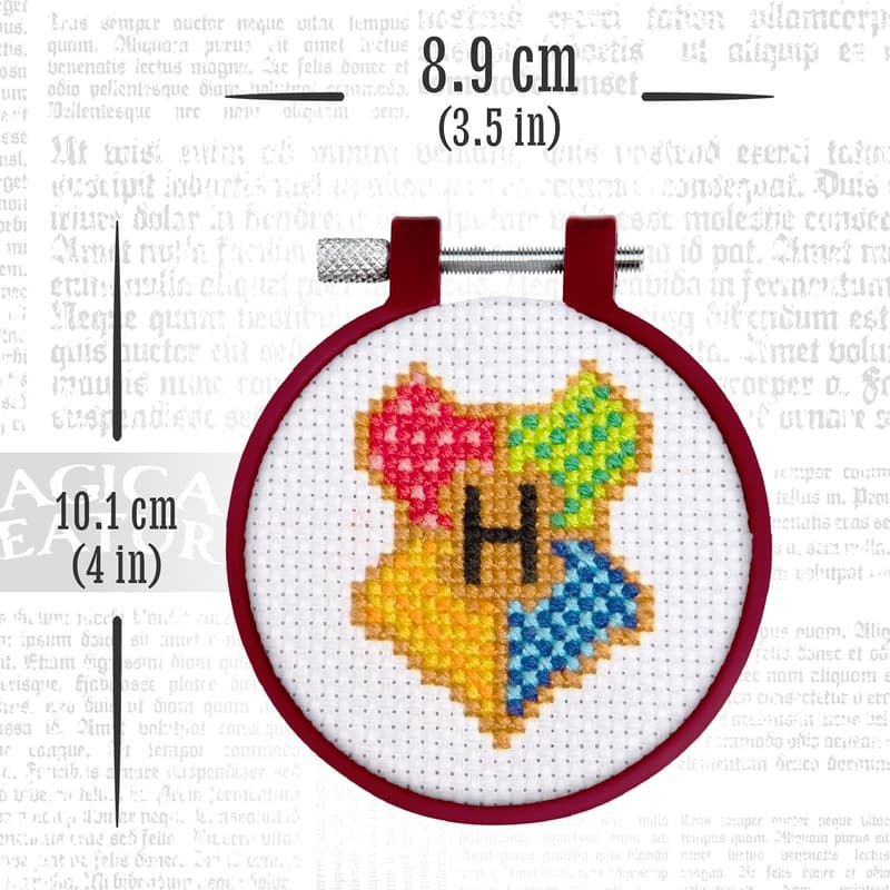Harry Potter Cross Stitch Kit - Easy Craft for Beginners