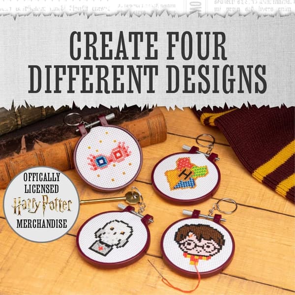 Harry Potter Cross Stitch Kit - Easy Craft for Beginners