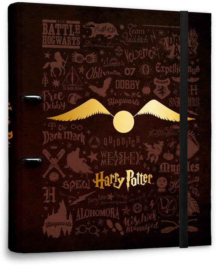 Harry Potter Premium A4 Hard Cover 2-Ring Binder