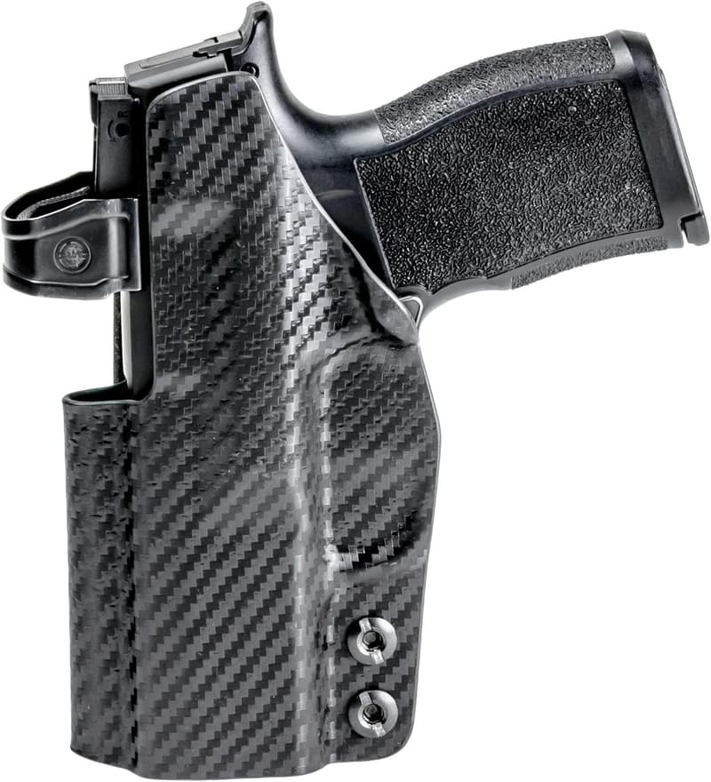 Concealed Carry IWB Holster - Carbon Fiber Kydex, American Made