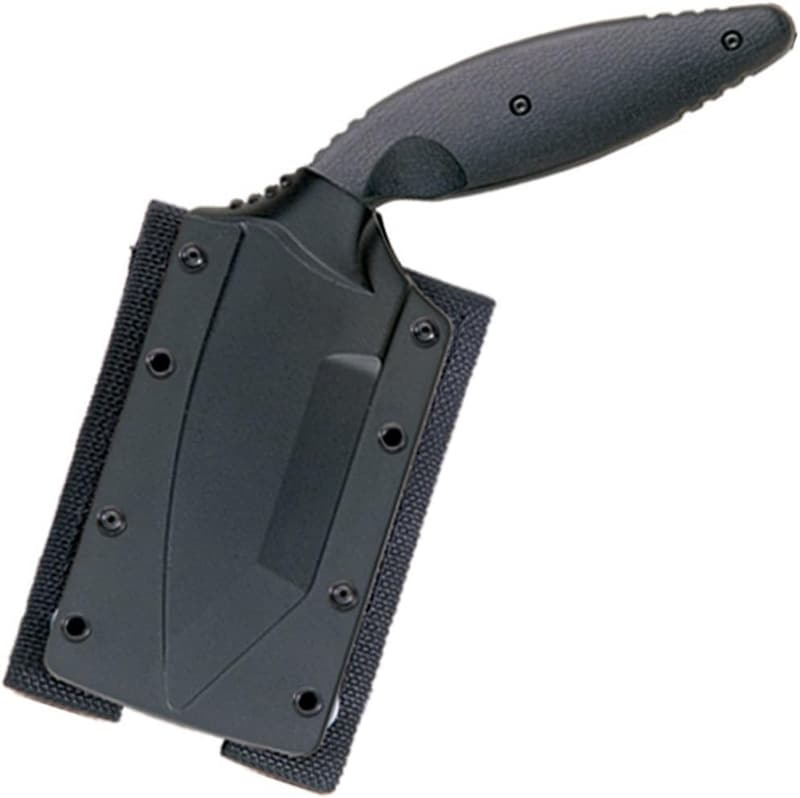 Ka-Bar Large TDI Law Enforcement Knife - Black Straight Edge