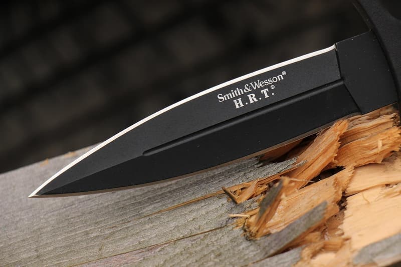 Smith & Wesson 9in Fixed Blade Knife with TPE Handle