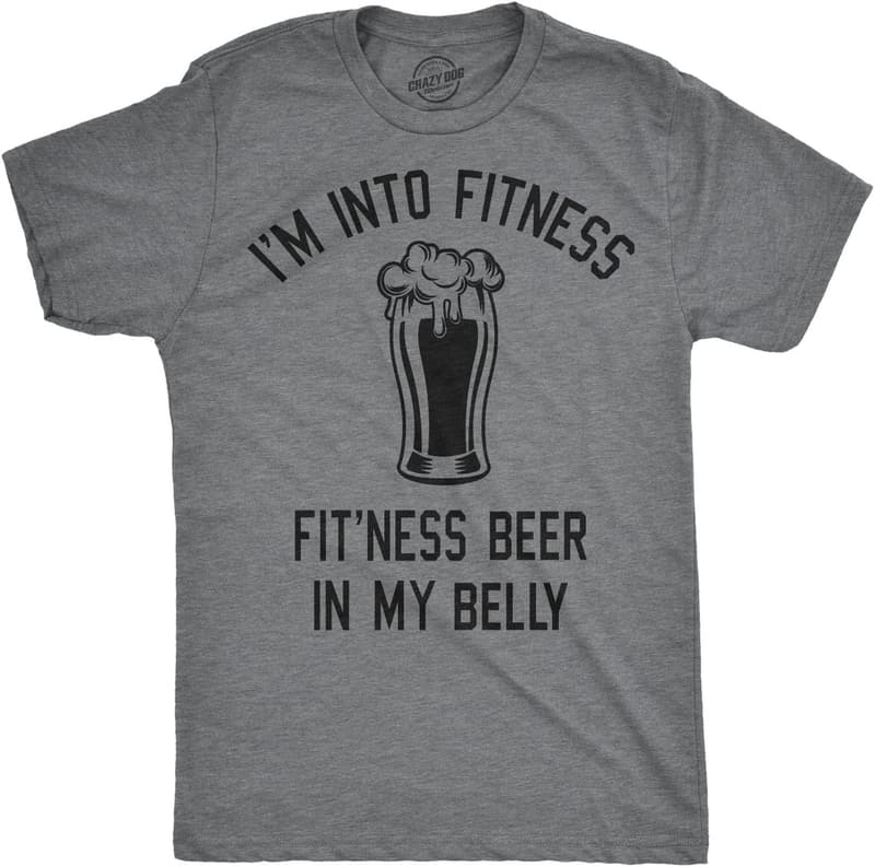 Funny Drinking Tee: 