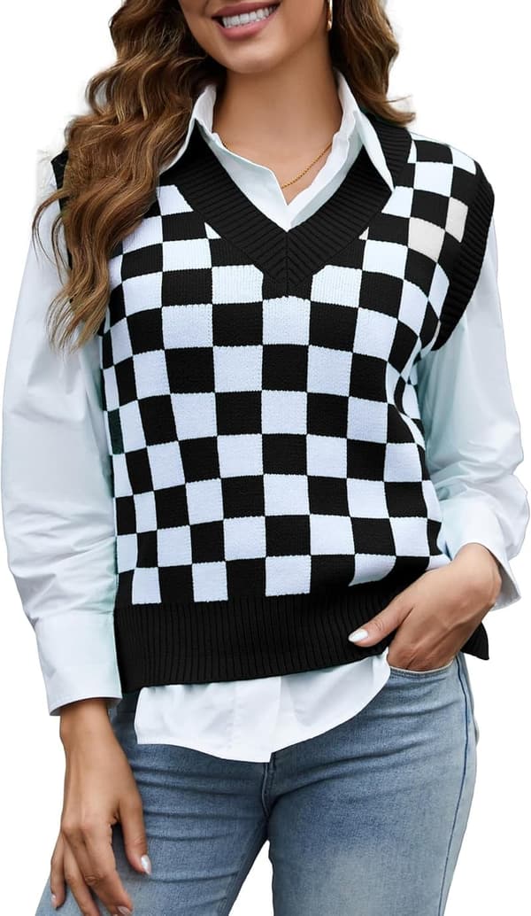 Women's Sweater Vest for Christmas & Other Occasions