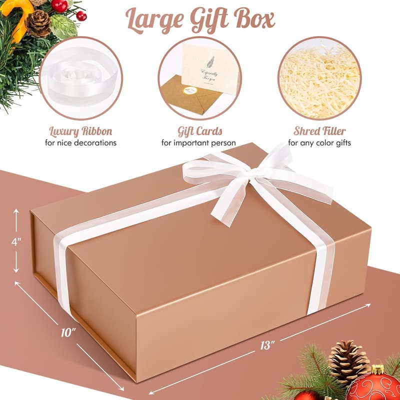 Easter Gift Box Set for Women and Men with Magnetic Lid