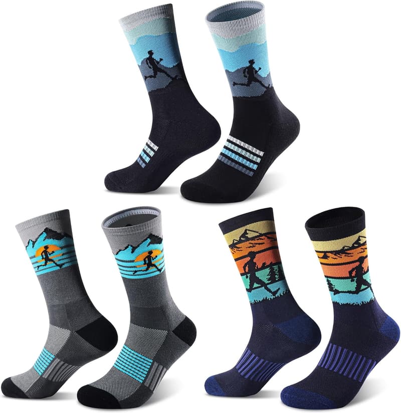 Men's Athletic Running Socks - Perfect Gift for Runners