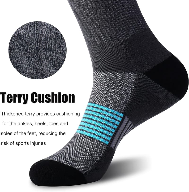Men's Athletic Running Socks - Perfect Gift for Runners
